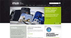 Desktop Screenshot of inuadesign.cz